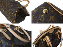 画像をギャラリービューアに読み込む, 新品同様 LOUISVUITTON ルイヴィトン ティボリGM ショルダーバッグ ハンドバッグ M40144 ブラウン ゴールド金具 中古 65200