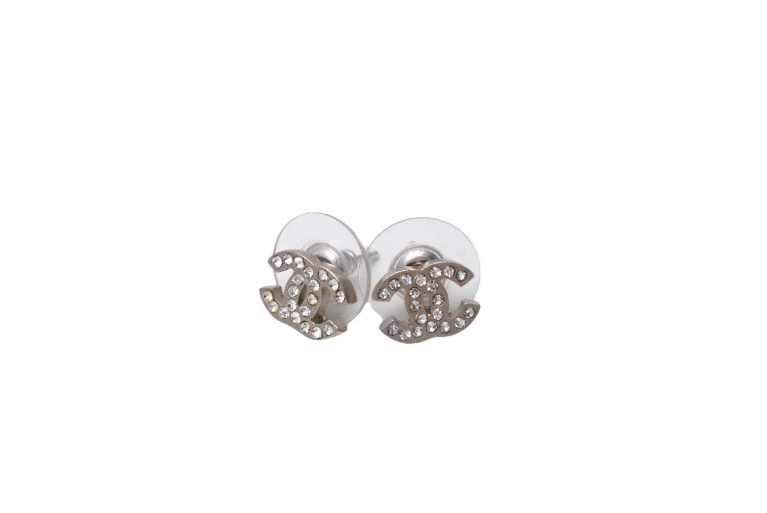 CHANEL シャネル ココマーク ピアス ラインストーン 両耳 D10V刻印 