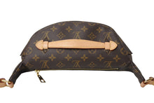画像をギャラリービューアに読み込む, 極美品 LOUIS VUITTON ルイヴィトン バムバッグ ボディバッグ M43644 モノグラム ブラウン PVC レザー 中古 65203
