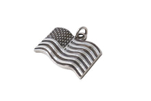 Load image into Gallery viewer, ChromeHearts クロムハーツ AMERICAN FLAG アメリカンフラッグ ネックレス トップ シルバー925 美品 中古 65204