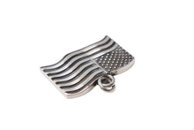 Load image into Gallery viewer, ChromeHearts クロムハーツ AMERICAN FLAG アメリカンフラッグ ネックレス トップ シルバー925 美品 中古 65204