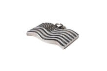 Load image into Gallery viewer, ChromeHearts クロムハーツ AMERICAN FLAG アメリカンフラッグ ネックレス トップ シルバー925 美品 中古 65204