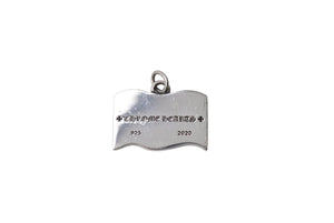 ChromeHearts クロムハーツ AMERICAN FLAG アメリカンフラッグ ネックレス トップ シルバー925 美品 中古 65204