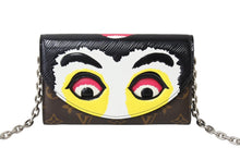 画像をギャラリービューアに読み込む, 極美品 LOUIS VUITTON ルイヴィトン ショルダーバッグ チェーンウォレット M67256 歌舞伎 山本寛斎 ポルトフォイユ 中古 65209