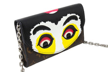 画像をギャラリービューアに読み込む, 極美品 LOUIS VUITTON ルイヴィトン ショルダーバッグ チェーンウォレット M67256 歌舞伎 山本寛斎 ポルトフォイユ 中古 65209