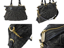 画像をギャラリービューアに読み込む, LOUIS VUITTON ルイヴィトン ネオ カビィMM ハンドバッグ 2WAY M95351 モノグラム デニム ヴィンテージ加工 ブラック 良品 中古 65229