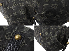 画像をギャラリービューアに読み込む, LOUIS VUITTON ルイヴィトン ネオ カビィMM ハンドバッグ 2WAY M95351 モノグラム デニム ヴィンテージ加工 ブラック 良品 中古 65229
