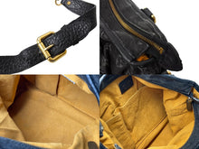 画像をギャラリービューアに読み込む, LOUIS VUITTON ルイヴィトン ネオ カビィMM ハンドバッグ 2WAY M95351 モノグラム デニム ヴィンテージ加工 ブラック 良品 中古 65229