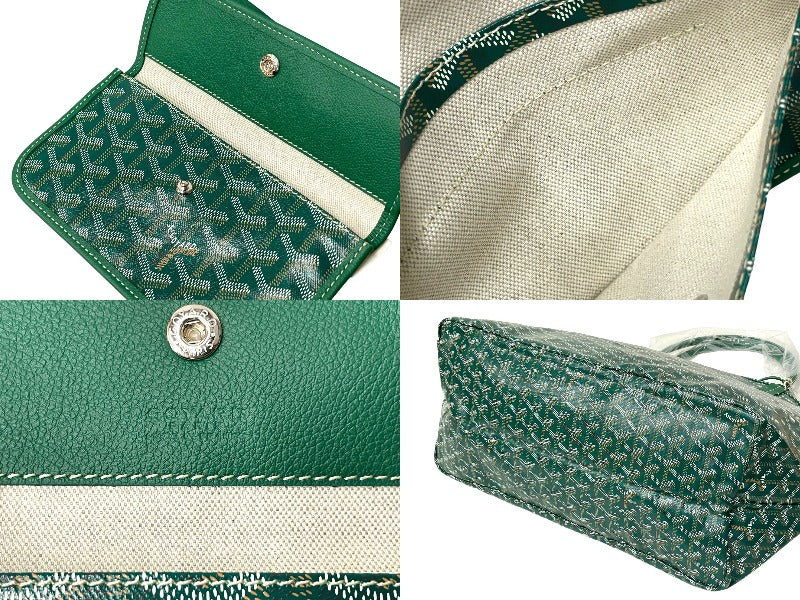新品未使用 GOYARD ゴヤール トートバッグ SAINTLOUIS PM VERT 新品未使用 GOYARD ゴヤール トートバッグ SAINTLOUIS PM VERT