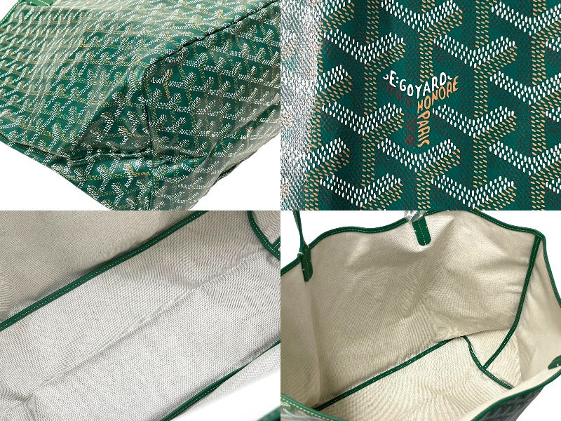 新品未使用 GOYARD ゴヤール トートバッグ SAINTLOUIS PM VERT
