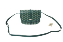 Load image into Gallery viewer, 新品未使用 GOYARD ゴヤール ショルダーバッグ ベルヴェデーレPM ゴヤールディンキャンバス デシーズトリヨンレザー グリーン 65247
