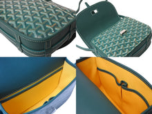 Load image into Gallery viewer, 新品未使用 GOYARD ゴヤール ショルダーバッグ ベルヴェデーレPM ゴヤールディンキャンバス デシーズトリヨンレザー グリーン 65247