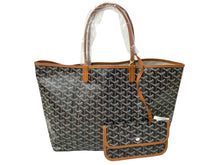 画像をギャラリービューアに読み込む, 新品未使用 GOYARD ゴヤール SAINTLOUIS PM VERT サンルイPM トートバッグ ゴヤールディンキャンバス カーフスキン 65248