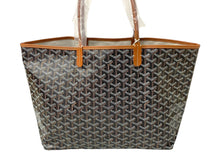 画像をギャラリービューアに読み込む, 新品未使用 GOYARD ゴヤール SAINTLOUIS PM VERT サンルイPM トートバッグ ゴヤールディンキャンバス カーフスキン 65248
