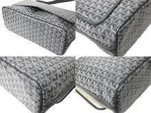 画像をギャラリービューアに読み込む, 新品未使用 GOYARD ゴヤール カペシアン バッグMM メッセンジャーバッグ ショルダーバッグ グレー シルバー金具 65252