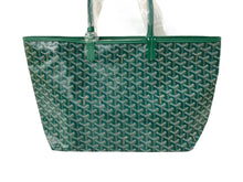 画像をギャラリービューアに読み込む, 新品未使用 GOYARD ゴヤール SAINTLOUIS PM VERT サンルイPM トートバッグ ゴヤールディンキャンバス カーフスキン 65253