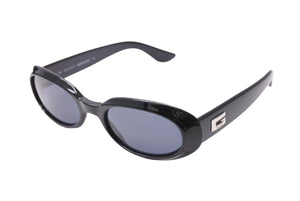 GUCCI グッチ サングラス 眼鏡 Gロゴエンブレム ラウンドフレーム 2419 サイズ51□20 ブルーブラック 美品 中古 65258 