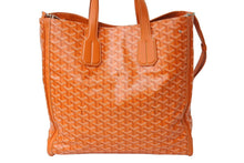 画像をギャラリービューアに読み込む, 新品同様 GOYARD ゴヤール サックヴォルテール トートバッグ ショルダーバッグ 2WAY マーカージュアート スマイル PVC レザー 中古 65261