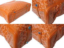 画像をギャラリービューアに読み込む, 新品同様 GOYARD ゴヤール サックヴォルテール トートバッグ ショルダーバッグ 2WAY マーカージュアート スマイル PVC レザー 中古 65261