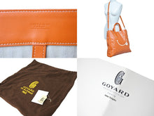 画像をギャラリービューアに読み込む, 新品同様 GOYARD ゴヤール サックヴォルテール トートバッグ ショルダーバッグ 2WAY マーカージュアート スマイル PVC レザー 中古 65261