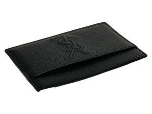 極美品 SAINT LAURENT サンローラン カードケース リヴゴーシュ YSLロゴ レザー ブラック 中古 65262 