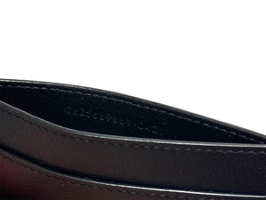 極美品 SAINT LAURENT サンローラン カードケース リヴゴーシュ YSLロゴ レザー ブラック 中古 65262 