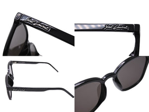 YVES SAINT LAURENT イヴサンローラン サングラス 眼鏡 SL327/K001 サイズ54□21-145 ブラック 美品 中古 65263 