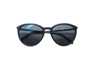 極美品 CHANEL シャネル サングラス 眼鏡 ココマーク サイドロゴ 5382-A サイズ56□19 140 3N ブルー 中古 65275