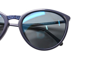 極美品 CHANEL シャネル サングラス 眼鏡 ココマーク サイドロゴ 5382-A サイズ56□19 140 3N ブルー 中古 65275