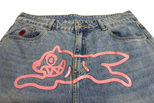 画像をギャラリービューアに読み込む, ICE CREAM アイスクリーム DENIM PANTS デニムパンツ フロントドッグ サイズ34 ブルー 美品 中古 65284