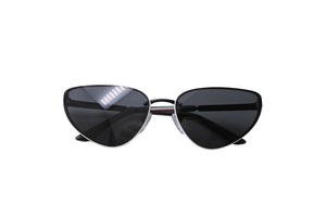 PRADA プラダ サングラス 眼鏡 SPR57W キャットアイ サイドロゴ ブラック ホワイト サイズ62□16 美品 中古 65292