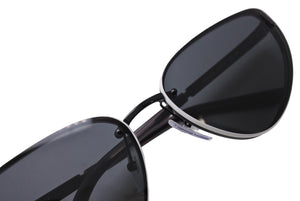 PRADA プラダ サングラス 眼鏡 SPR57W キャットアイ サイドロゴ ブラック ホワイト サイズ62□16 美品 中古 65292