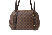 画像をギャラリービューアに読み込む, 極美品 LOUIS VUITTON ルイ ヴィトン リヴィントンPM トートバッグ N41157 ダミエキャンバス ブラウン 中古 65293