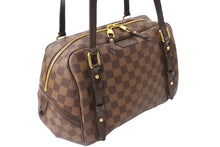 画像をギャラリービューアに読み込む, 極美品 LOUIS VUITTON ルイ ヴィトン リヴィントンPM トートバッグ N41157 ダミエキャンバス ブラウン 中古 65293