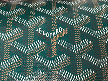 画像をギャラリービューアに読み込む, 新品未使用 GOYARD ゴヤール トラベルウォッチケース ダブル MONETUMMLTY09CL09P レザー PVC グリーン シルバー金具 中古 65295