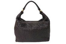 Load image into Gallery viewer, BOTTEGAVENETA ボッテガヴェネタ ショルダーバッグ イントレチャート 181347 V7782 1301 ラムスキン ブラウン 美品 中古 65339