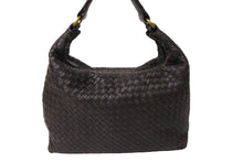 Load image into Gallery viewer, BOTTEGAVENETA ボッテガヴェネタ ショルダーバッグ イントレチャート 181347 V7782 1301 ラムスキン ブラウン 美品 中古 65339