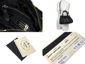 PRADA プラダ リボン 2wayショルダーバッグ ハンドバッグ
