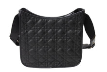 画像をギャラリービューアに読み込む, 極美品 Christian Dior クリスチャンディオール カナージュショルダーバッグ キルティング ナイロンラブリー ブラック 中古 65341