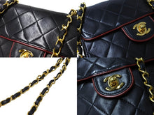 Load image into Gallery viewer, CHANEL シャネル ショルダーバッグ ココマーク 11番台 2007年 ミニマトラッセ ラムスキン ブラック ゴールド金具 美品 中古 65350