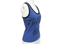 画像をギャラリービューアに読み込む, Christian Dior クリスチャンディオール John Galliano ジョンガリアーノ期 タンクトップ 2A12155580 ネイビー サイズ38 中古 65375