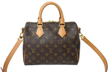 Load image into Gallery viewer, Louis Vuitton ルイヴィトン モノグラム スピーディ バンドリエール25 ショルダーバッグ ボストンバック M41113 美品 中古 65377