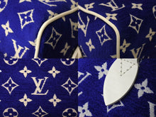 Load image into Gallery viewer, Louis Vuitton ルイ ヴィトン LVマッチ スピーディ バンドリエール20 2wayバッグ ICタグ M20751 ブルー ホワイト 美品 中古 65381