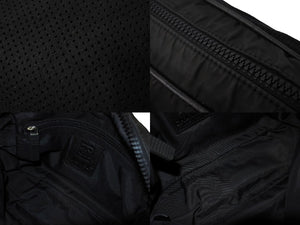 CHANEL シャネル スポーツライン ロゴ ショルダーバッグ 11番台 ブラック ナイロン ココマーク パンチング シルバー金具 良品 中古 65411