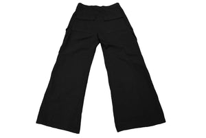 新品未使用 RICK OWENS DRKSHDW リックオウエンス ダークシャド ダブルカーゴ ジャンボ ベラパンツ 2024FW ブラック サイズL DU10D1398 CB 中古 65425
