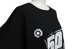 50cent 2003年 エミネムライブツアー 半袖Tシャツ トップス クールネック カットソー 幕張メッセ ブラック サイズXL 美品 中古 65427