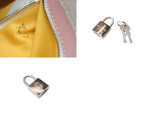 Load image into Gallery viewer, GOYARD ゴヤール ハンドバッグ サンジャンヌPM ピンク 廃盤 ゴヤールディンキャンバス レザー シルバー金具 良品 中古 65436