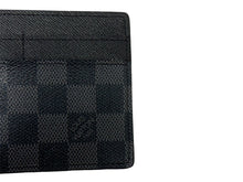 Load image into Gallery viewer, LOUIS VUITTON ルイ ヴィトン ポルトフォイユ コンパクト モデュラブル カードケース ダミエグラフィット ブラック 美品 中古 65437