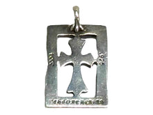 Load image into Gallery viewer, CHROME HEARTS クロムハーツ フレームドオープン CHベビーファットチャーム ペンダントトップ 重量4.6g シルバー925 美品 中古 65438