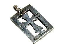 Load image into Gallery viewer, CHROME HEARTS クロムハーツ フレームドオープン CHベビーファットチャーム ペンダントトップ 重量4.6g シルバー925 美品 中古 65438